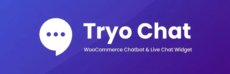 Tryo Chat — WooCommerce Chatbot tanıtım görseli